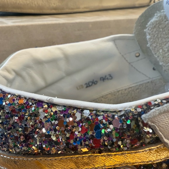 Size 41 Golden Goose Glitter Midstars Excellent Condition Private Eden/LTD - Picture 4 of 11